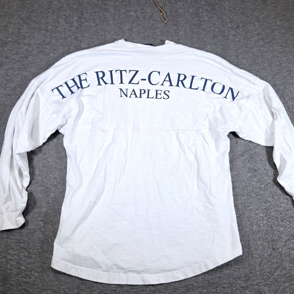 The Ritz-Carlton Naples Women XS White Long Sleeve Graphic Tee Spirit Jersey